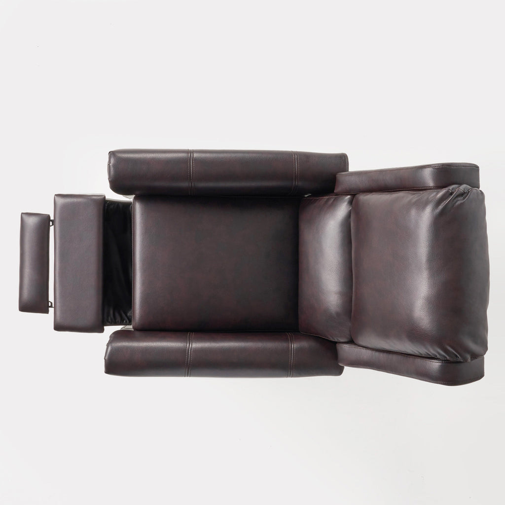 Mid-Century Modern Fabric Recliner Chair