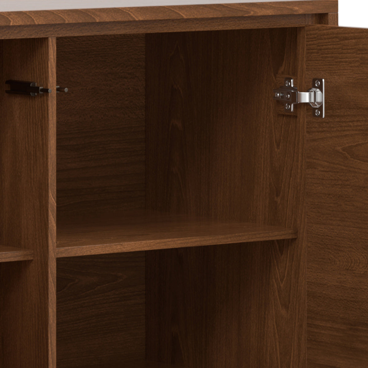 Lowry 39 Inch Wide Solid Wood Medium Storage Cabinet