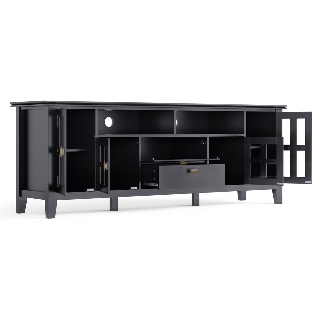 Artisan 72 Inch Wide Solid Wood TV Stand