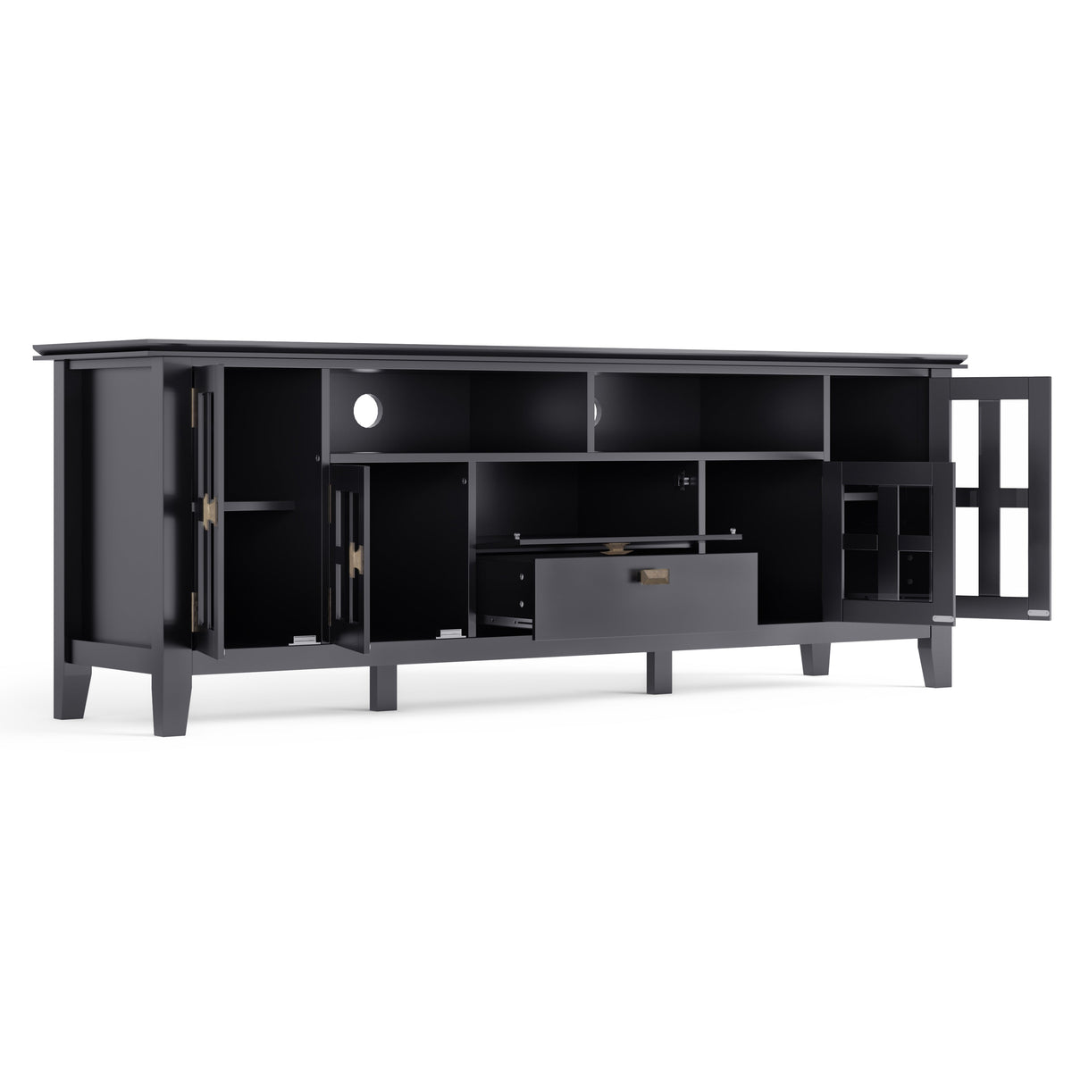 Artisan 72 Inch Wide Solid Wood TV Stand