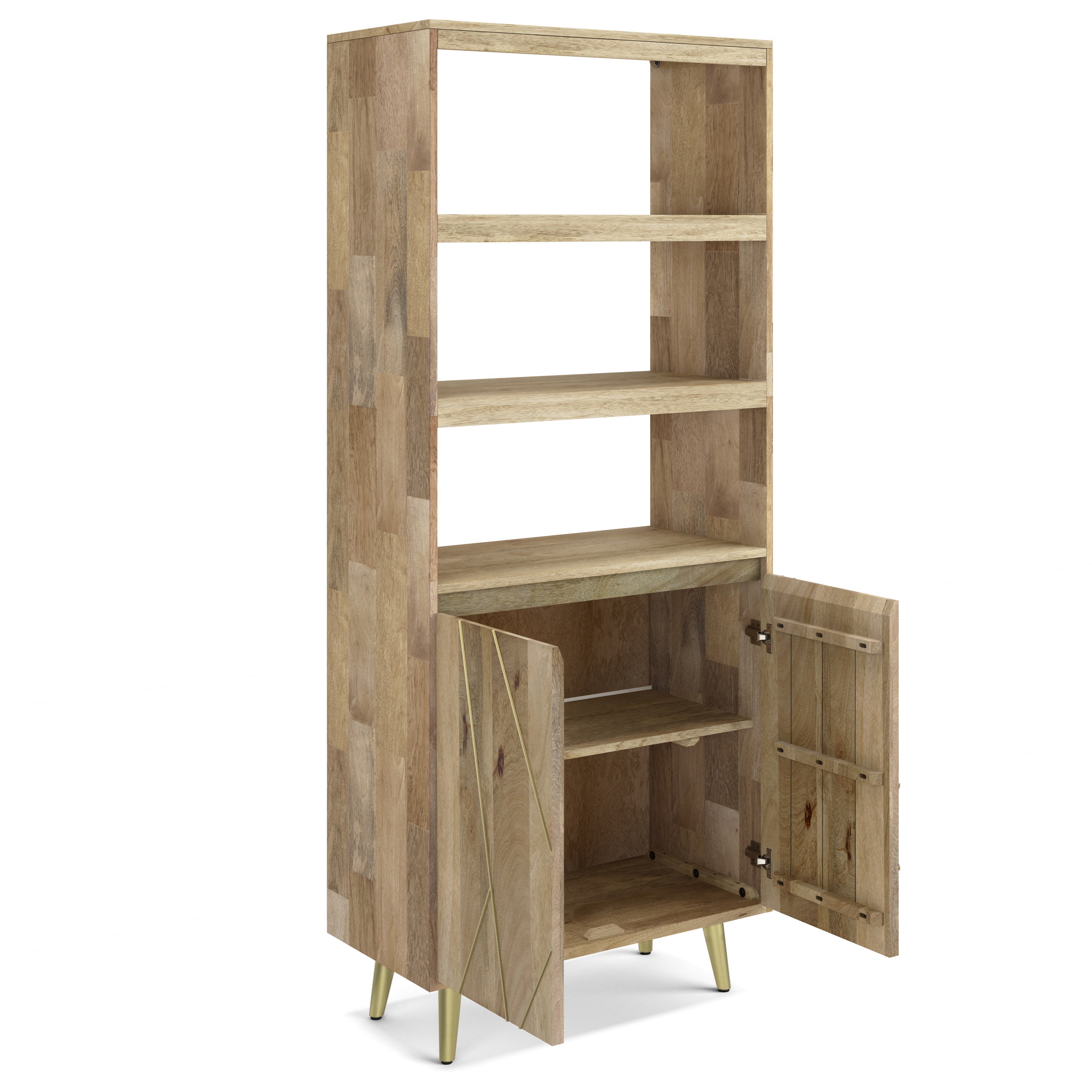 Jager Bookshelf with Doors