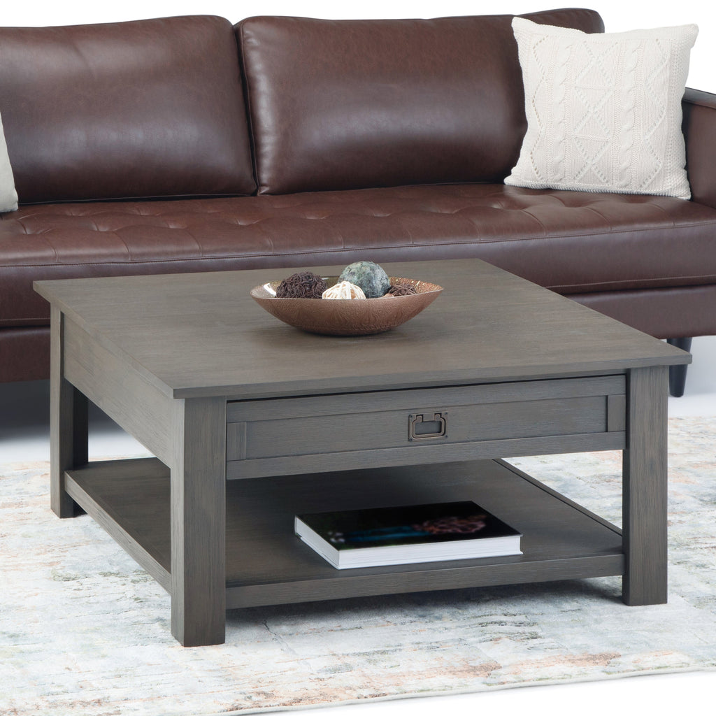Monroe Square Coffee Table - Farmhouse