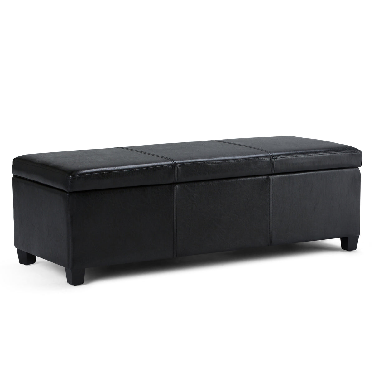 Avalon 48 Inch Wide Storage Ottoman Bench
