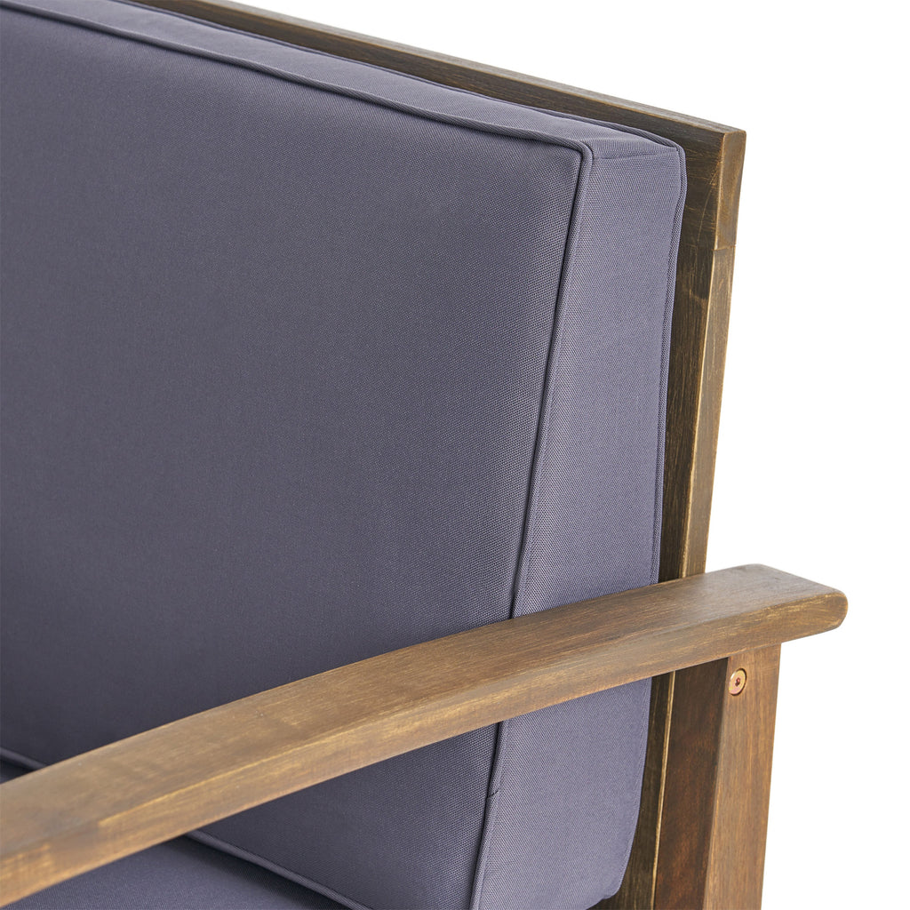 Perla Club Chair, Dark