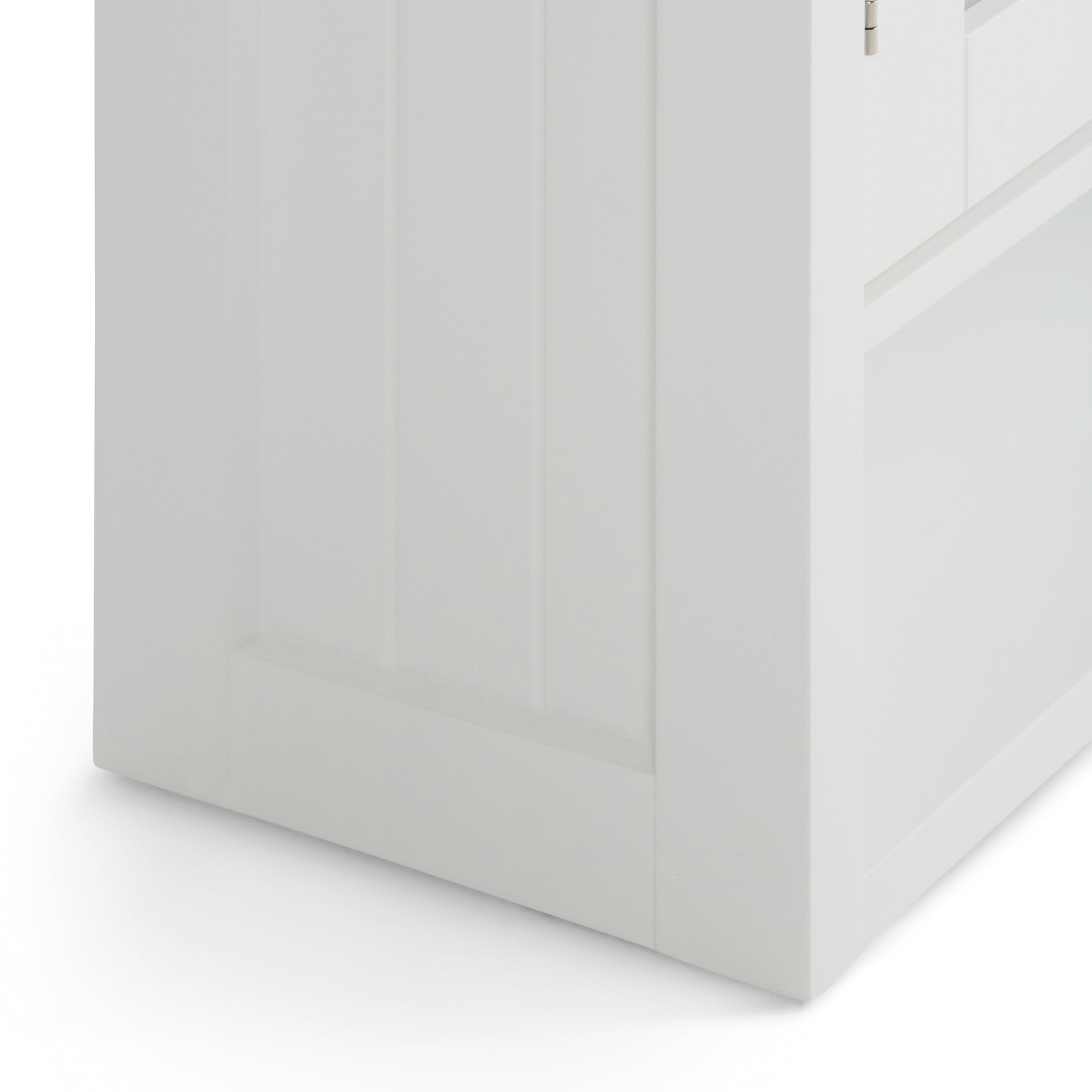 Acadian 24 Inch Wide Solid Wood Double Door Wall Cabinet