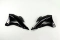 Radiator Covers black for Kawasaki KX 85 (2014-21) - KX 100 (2014-21)