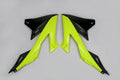Radiator Covers neon yellow for Suzuki RMZ 250 (2019-25) - RMZ 450 (2018-25)