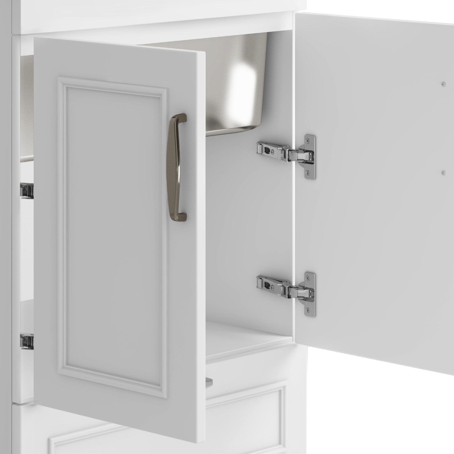 Cardinal - 24" Laundry Cabinet with Faucet and Stainless Steel Sink