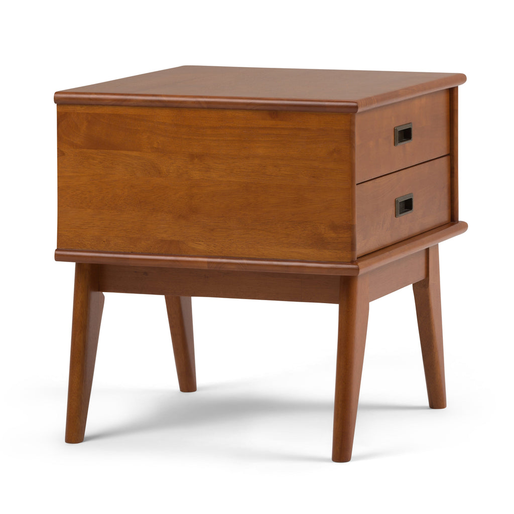 Draper - Mid Century Side Table - Teak