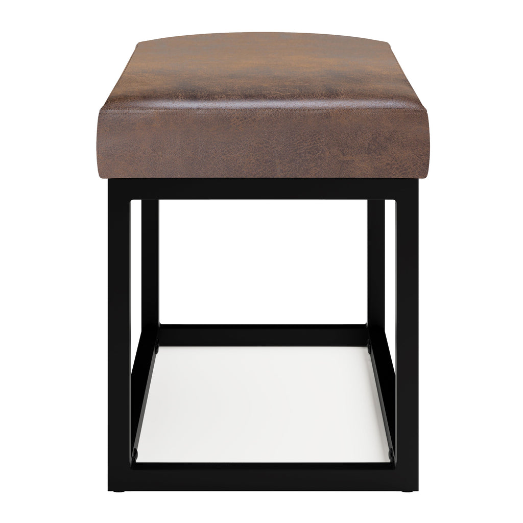 Reynolds Small Bench - Distressed Chestnut