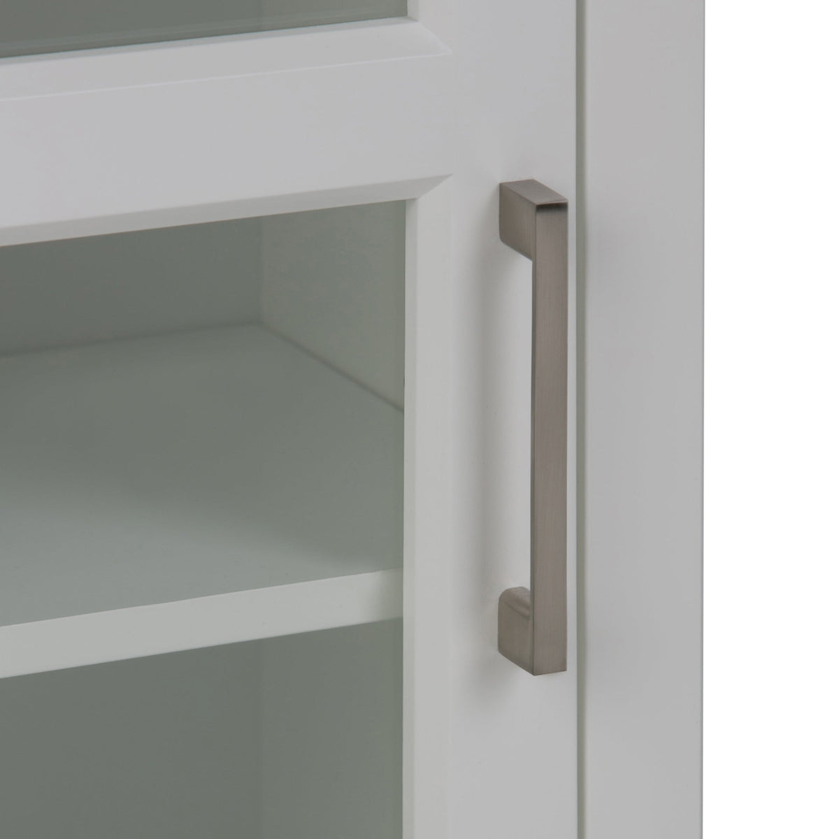 Avington 15 Inch Wide Solid Wood Single Door Wall Cabinet in Pure