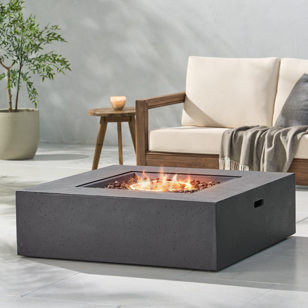 50,000 BTU Square MGO Fire Table (Tank Cover not Included)
