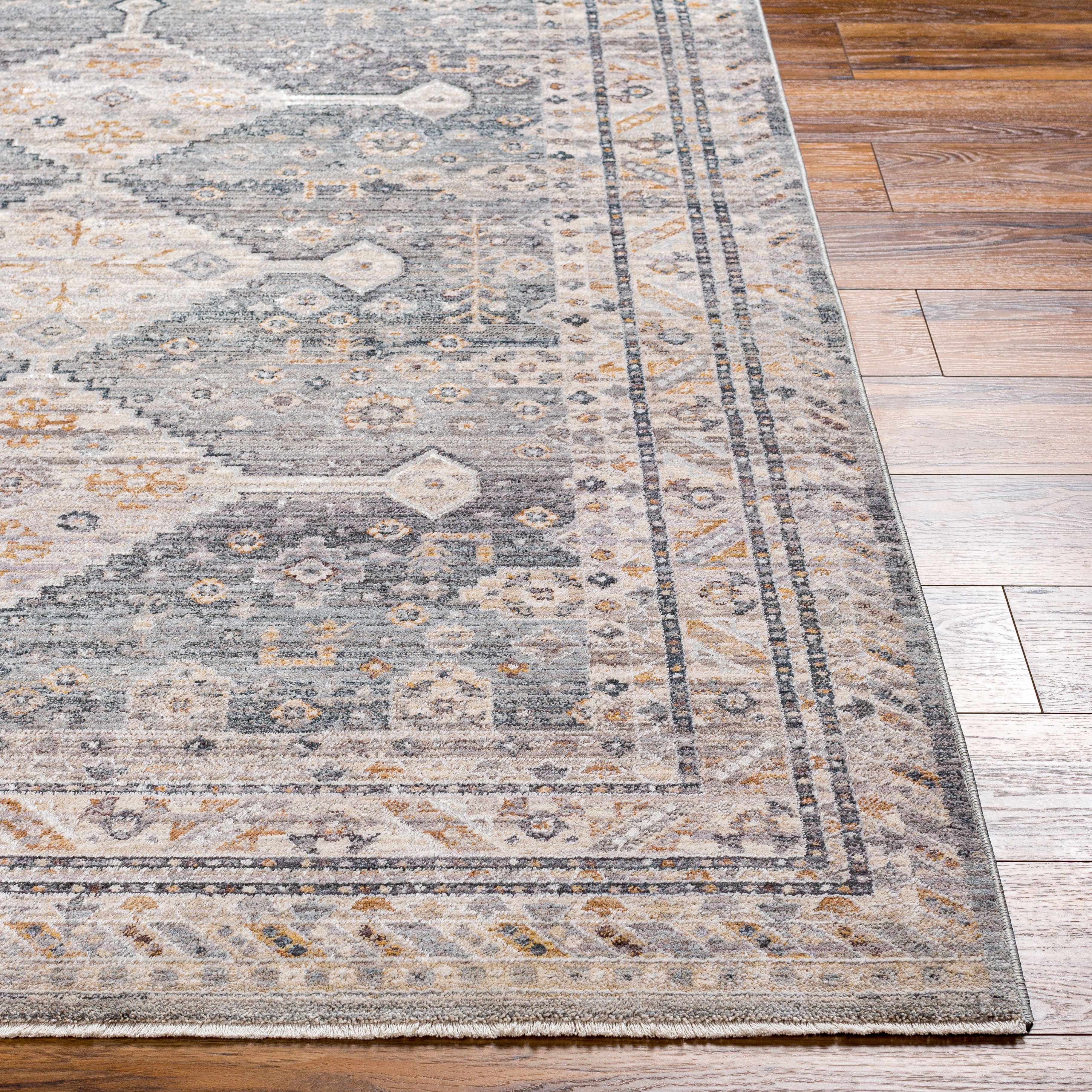 Lyam Luxe Rug with Fringes
