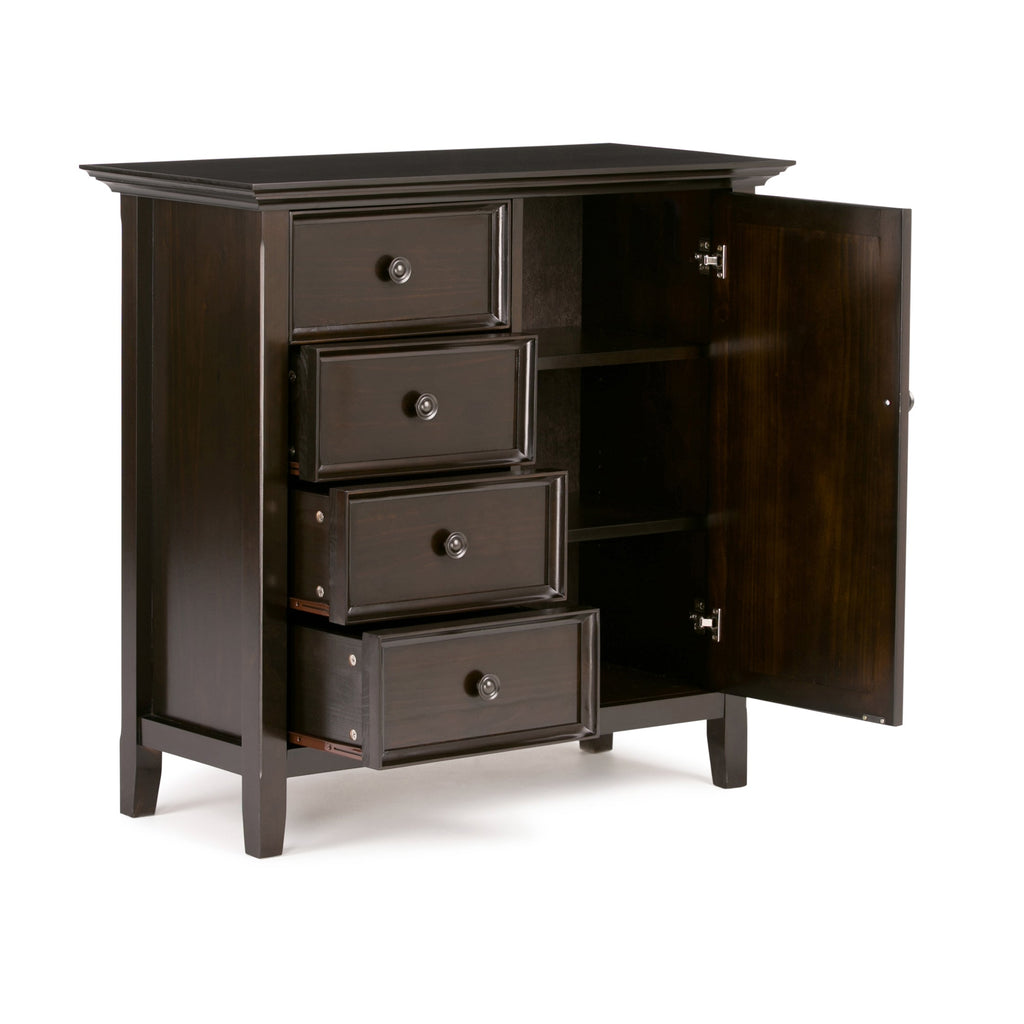 Amherst Medium Storage Cabinet - Hickory