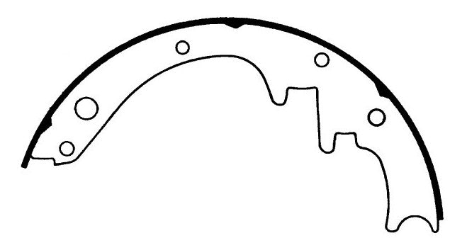 Porterfield Brake Shoes for 1970 FORD MUSTANG 250 V6