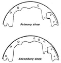 Porterfield Brake Shoes for 1990 FORD F250 3/4 TON 4WD Rear Drum 7 Lug