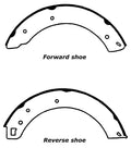 Porterfield Brake Shoes for 1978 LOTUS ELITE