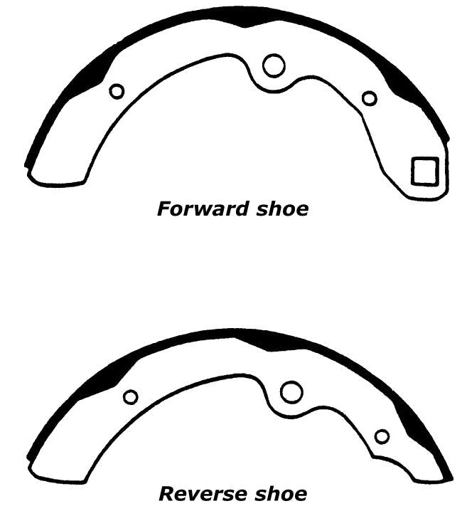 Porterfield Brake Shoes for 1970 NISSAN 240Z