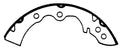 Porterfield Brake Shoes for 1979 MAZDA RX 7