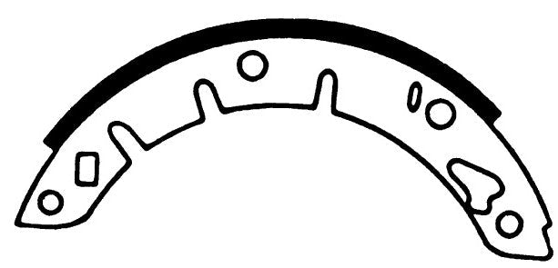 Porterfield Brake Shoes for 1971 MG MGB GT Spicer