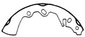 Porterfield Brake Shoes for 1975 MAZDA RX 4