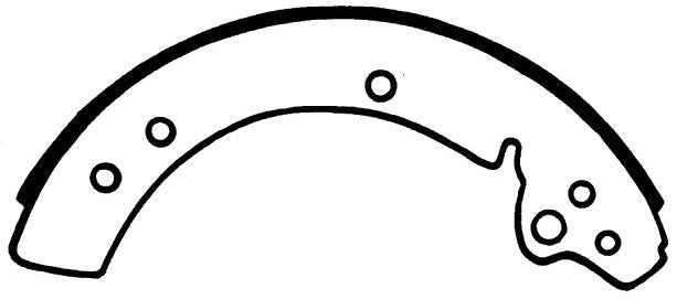 Porterfield Brake Shoes for 1964 VOLVO P1800