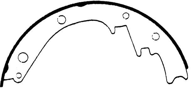 Porterfield Brake Shoes for 1979 CHEVROLET BLAZER 4WD (Full Size)