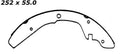 Porterfield Brake Shoes for 1983 VOLKSWAGEN VANAGON