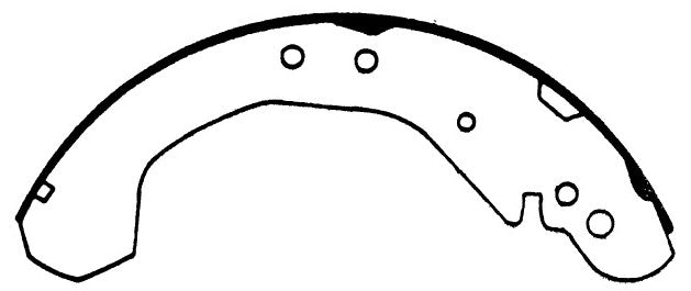 Porterfield Brake Shoes for 1990 CHEVROLET C1500 2WD Std Cab Std Ch
