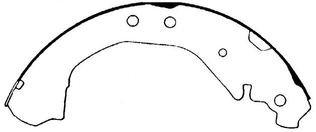 Porterfield Brake Shoes for 1989 CHEVROLET K1500 4WD 10" R/Drum Std Cab Std Ch