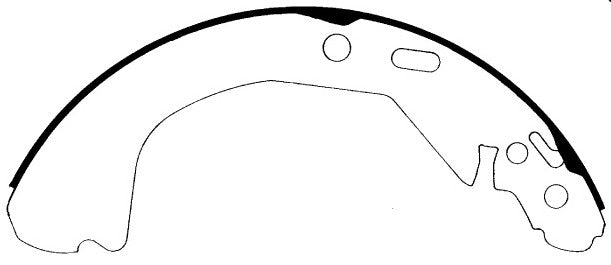 Porterfield Brake Shoes for 2003 PONTIAC GRAND AM w/Rear Drums