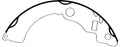 Porterfield Brake Shoes for 2000 SUZUKI SWIFT 3 Door R/Drums