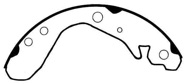 Porterfield Brake Shoes for 2001 HONDA INSIGHT M/T