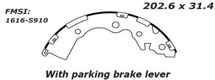 Porterfield Brake Shoes for 2007 KIA RIO R/drums
