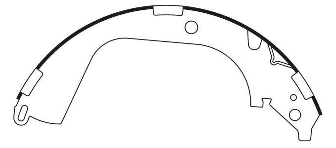 Porterfield Brake Shoes for 2011 CHEVROLET COLORADO