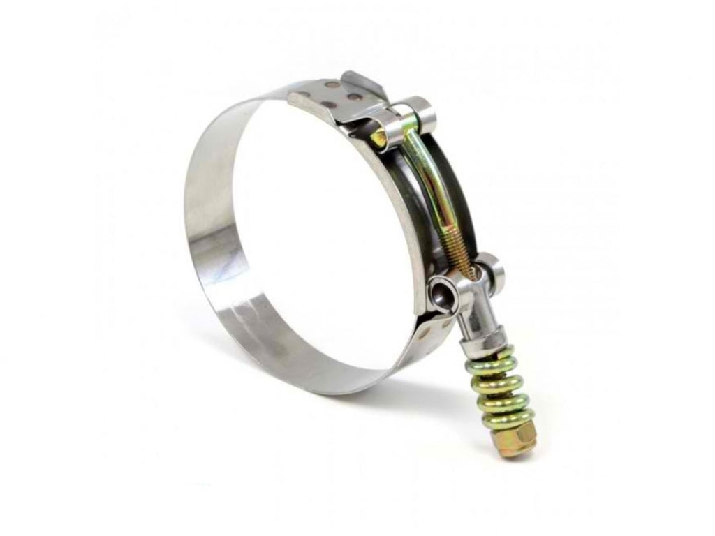 HPS Performance Products HPS Stainless Steel Spring Loaded T-Bolt Hose Clamp SAE 132 - Effective Size: 5"-5.31" (127mm-135mm)