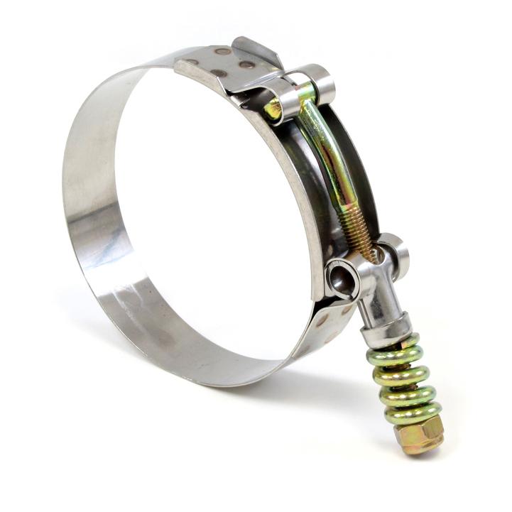 HPS Performance Products HPS Stainless Steel Spring Loaded T-Bolt Hose Clamp SAE 220 for 7.5" ID hose - Effective Size: 7.75"-8.06"