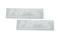 HPS Die Cut Vinyl Stickers 2pcs