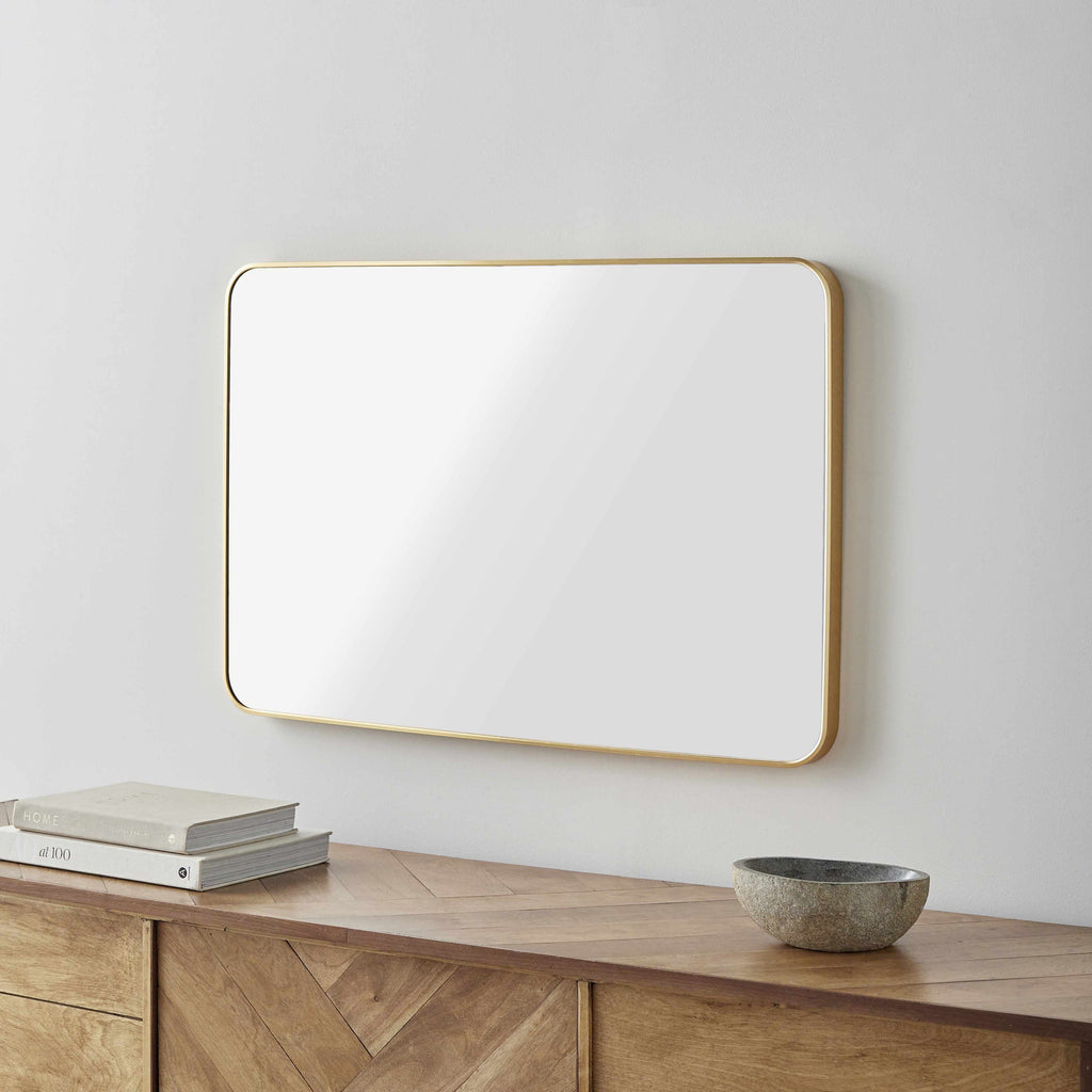 Sustinente Gold Carved Mirror