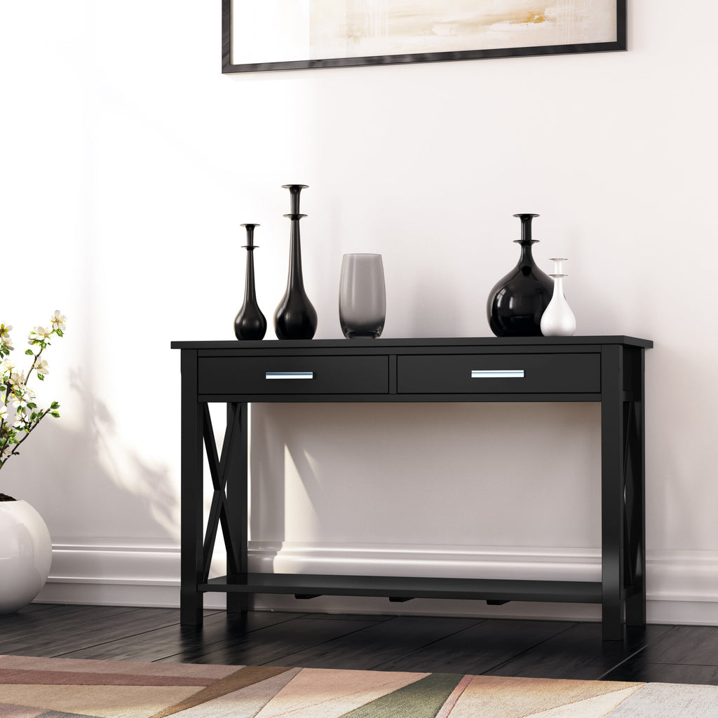 Kitchener 47 Inch Wide Solid Wood Console Sofa Table