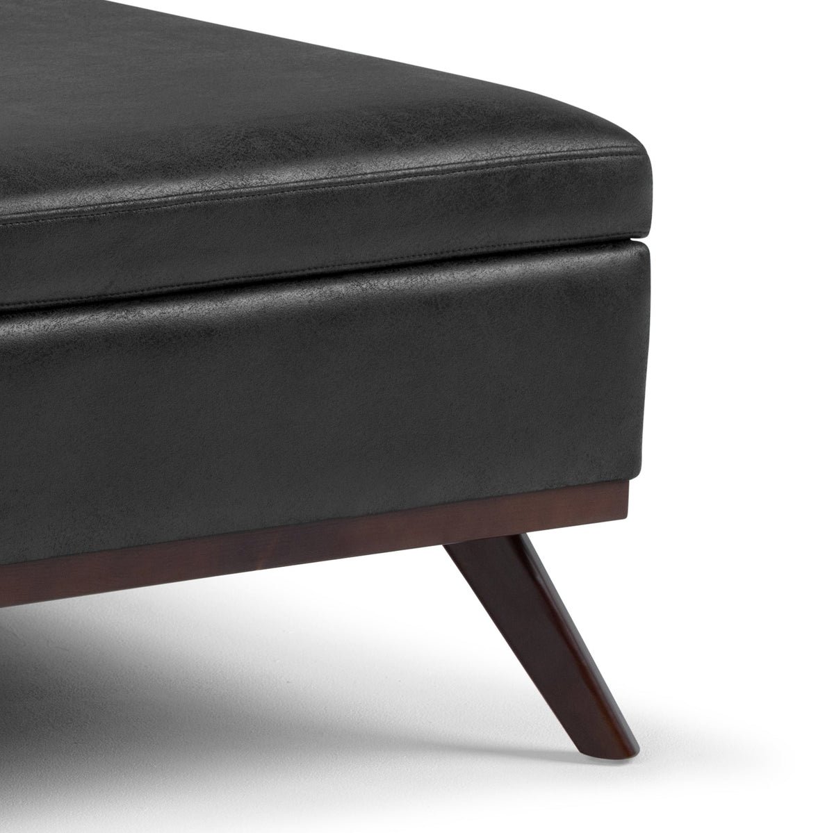 Owen 36 Inch Wide Square Coffee Table Storage Ottoman