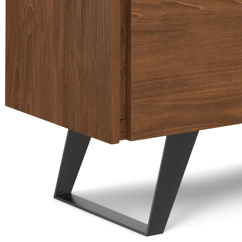 Lowry 39 Inch Wide Solid Wood Medium Storage Cabinet
