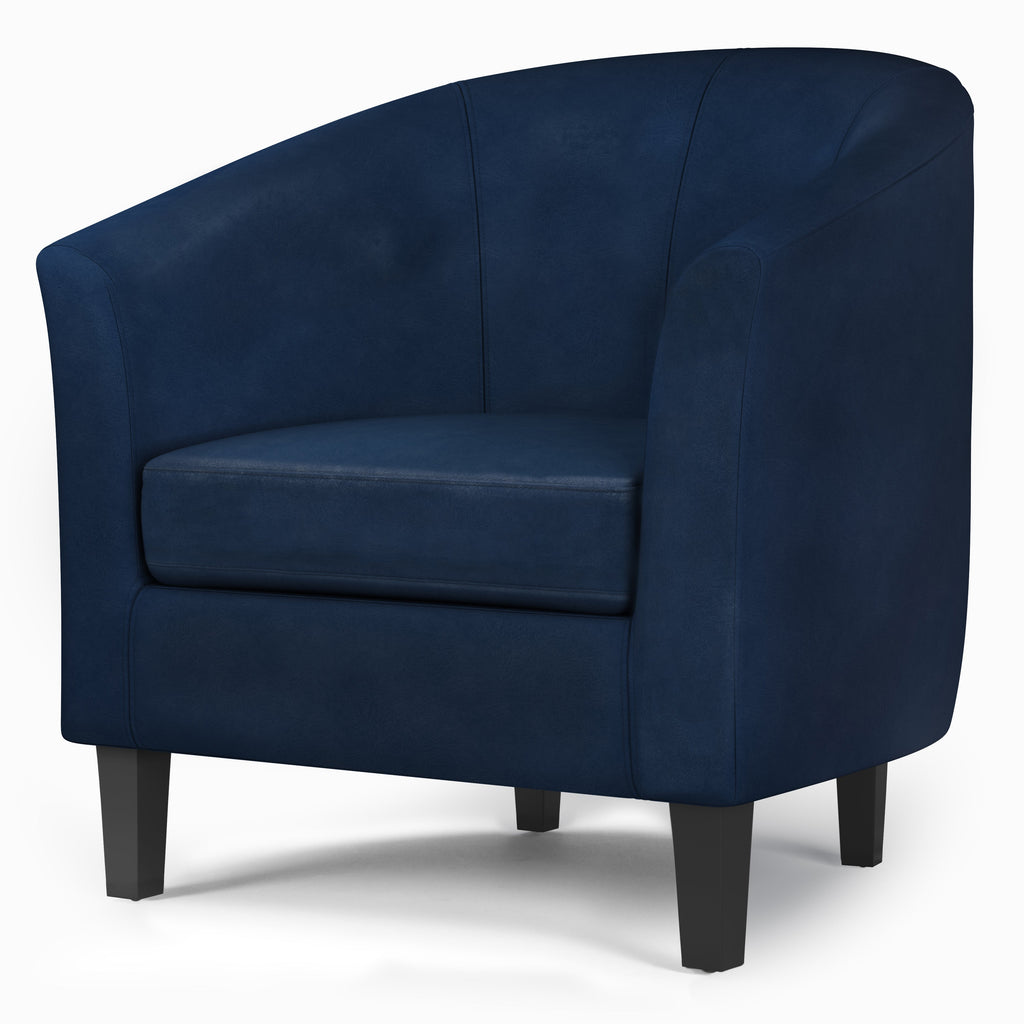 Austin 30 Inch Wide Tub Chair in Distressed