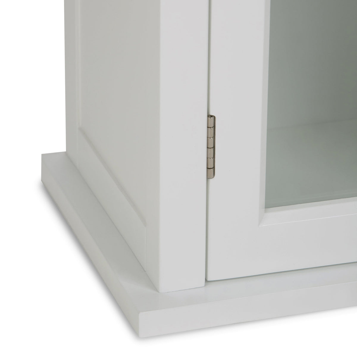 Avington 15 Inch Wide Solid Wood Single Door Wall Cabinet in Pure