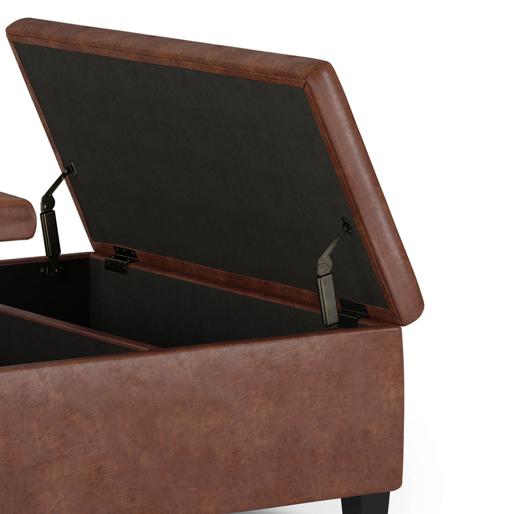 Ellis Coffee Table Storage Ottoman
