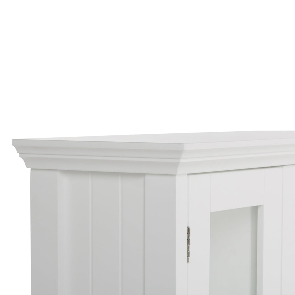 Acadian 24 Inch Wide Solid Wood Double Door Wall Cabinet