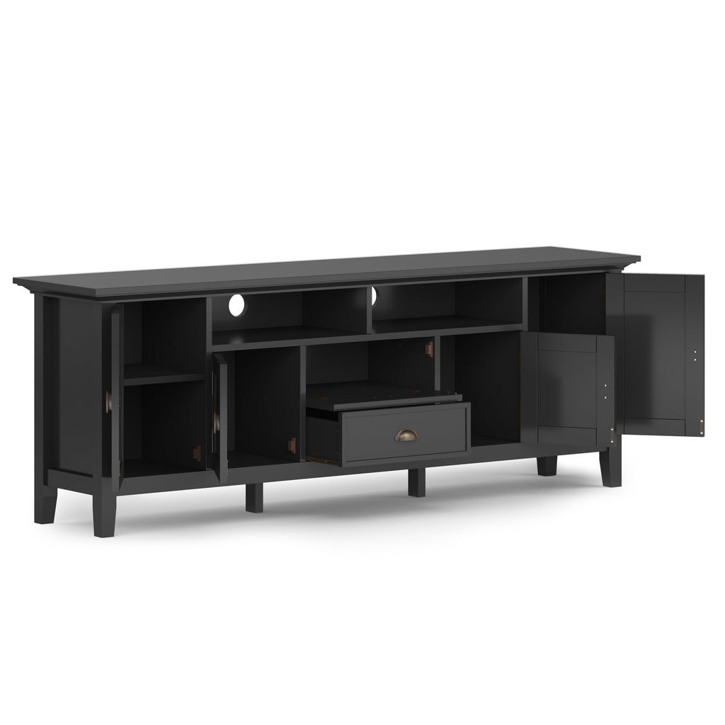 Redmond 72 Inch Wide Solid Wood TV Stand