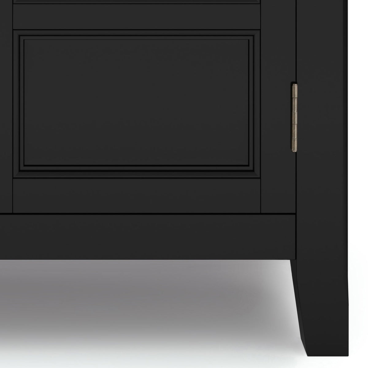 Burlington 30 Inch Wide Solid Wood Low Storage Cabinet