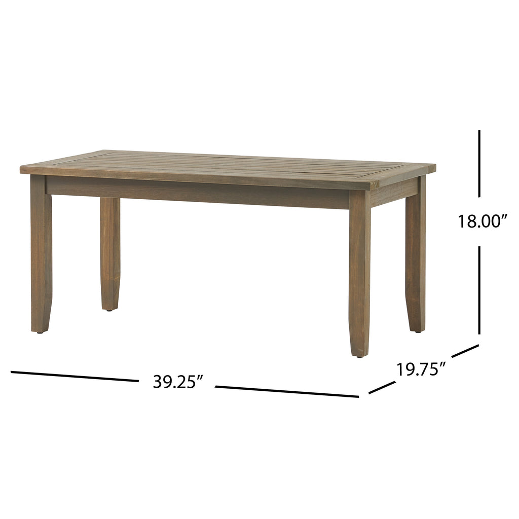 Peyton Love Seat + Coffee Table