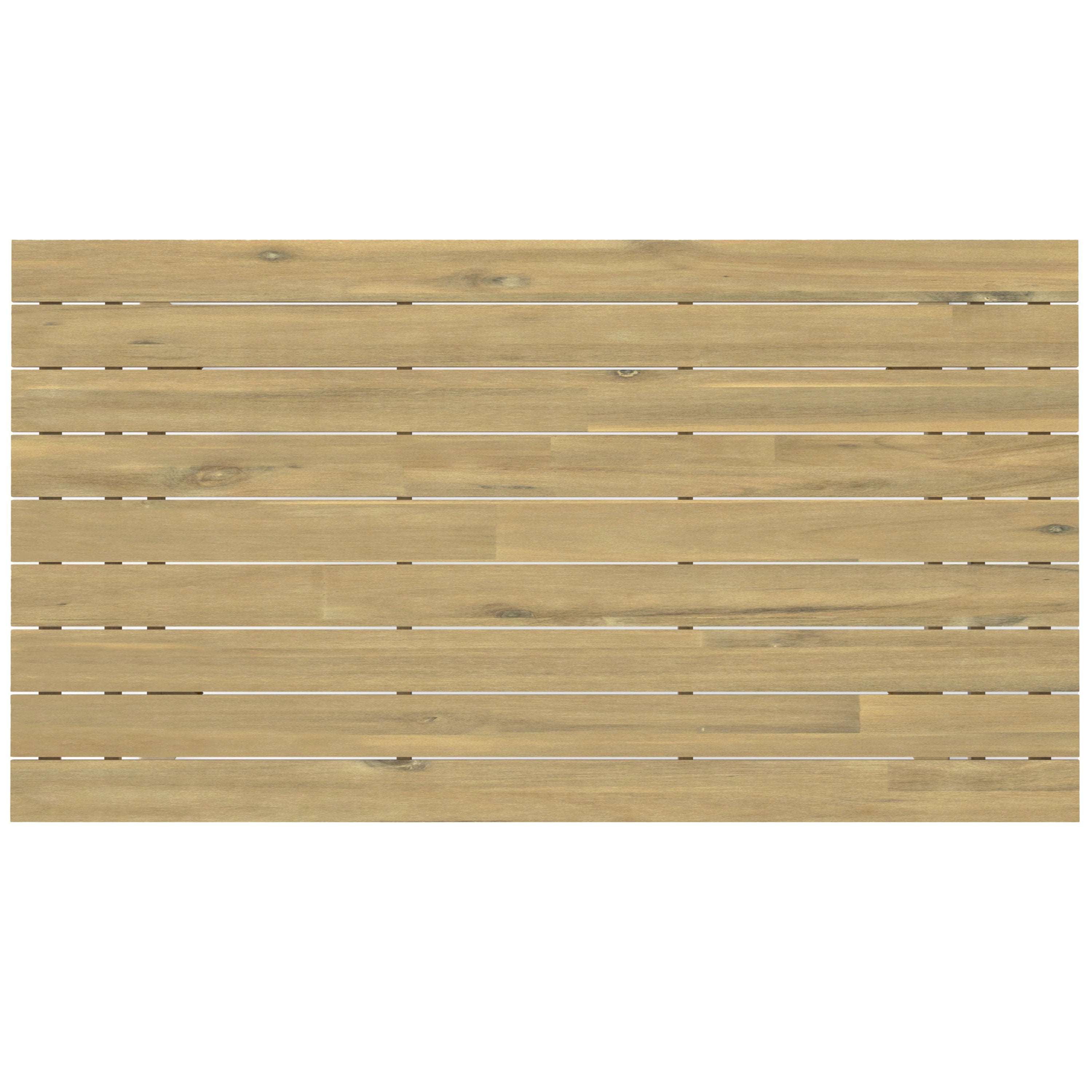 Kona Outdoor Dining Table - Light Teak